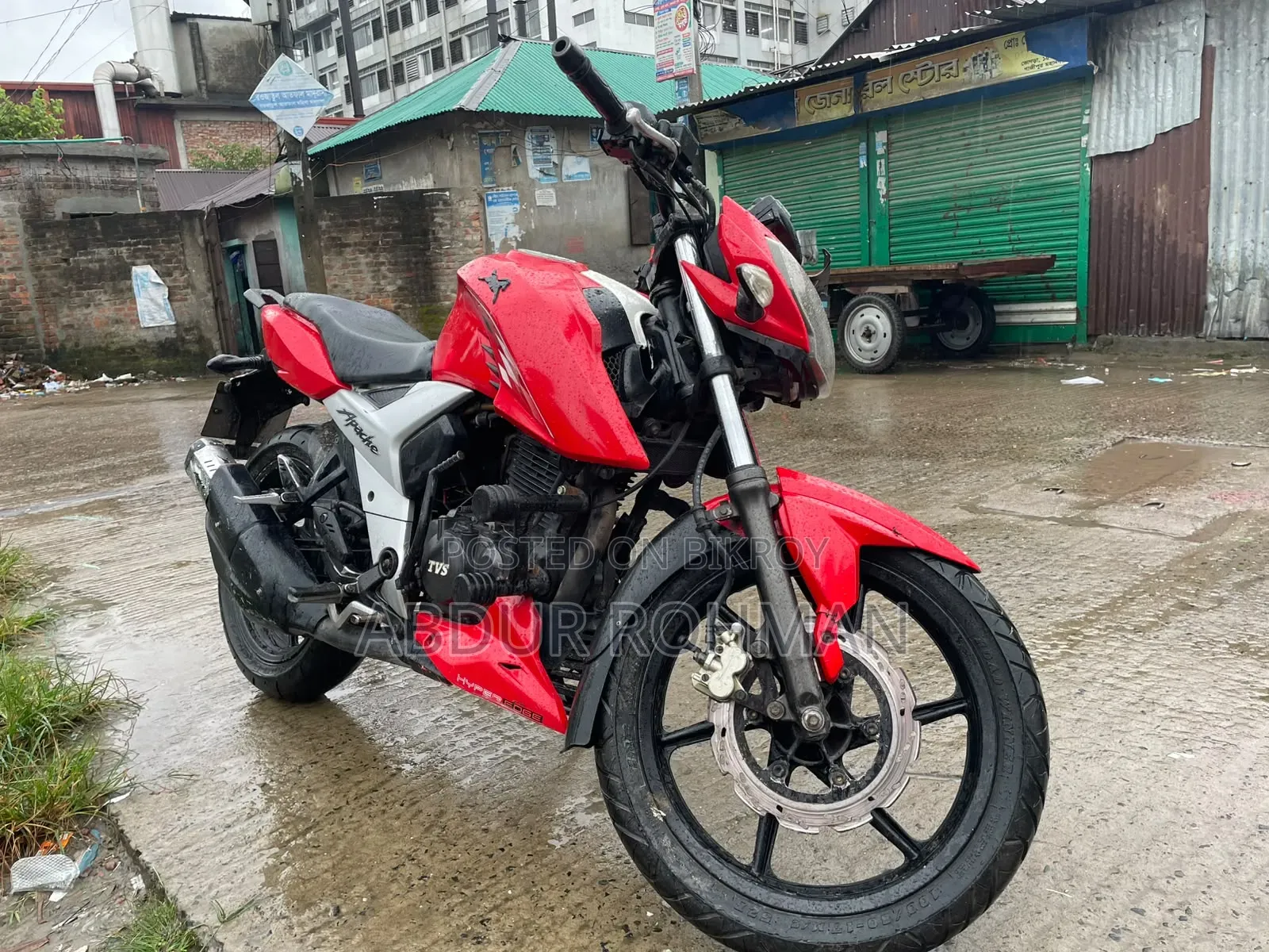 নিউ টিভিএস অ্যাপাচি আরটিআর ১৬০ ৪ভি ২০২১ রেড
