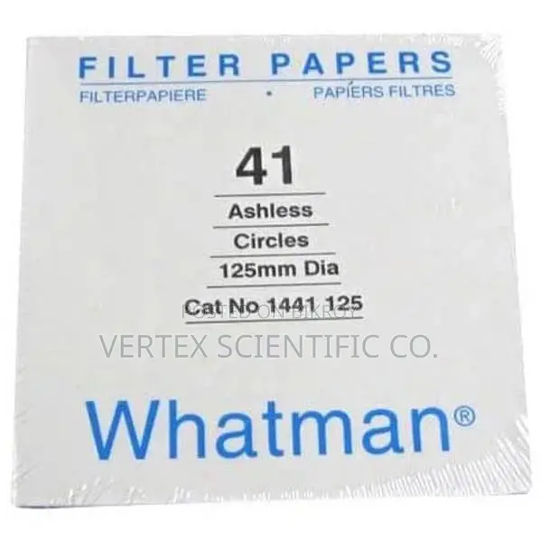Whatman Filter Paper Grade-41 / Circle-12.5cm