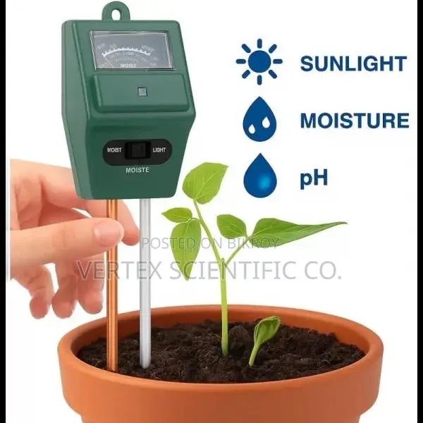Analog 2 Probe Type Soil pH and Moisture Meter