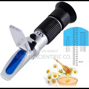 58-90% Brix Aluminum Honey Refractometer