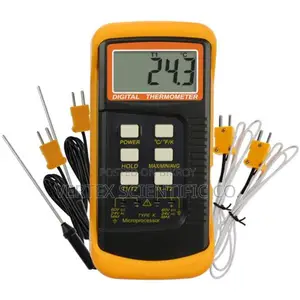 Digital K-Type Dual-CH Thermocouple Thermometer