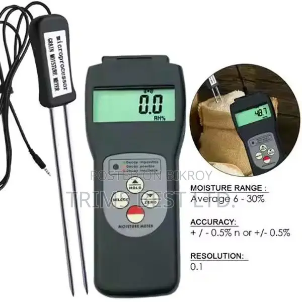 Richard James Hilfiger 25PS LCD Digital Grain Moisture Meter