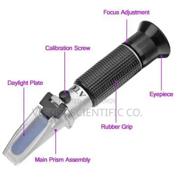 ATC 0-90% Handheld Fruit Juice Tester Refractometer