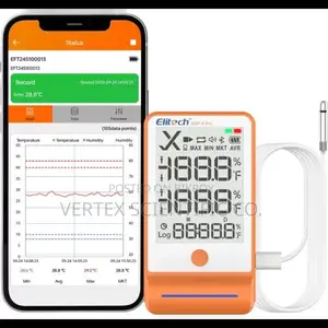 Elitech GSP-6 Pro Temperature Humidity Data Logger