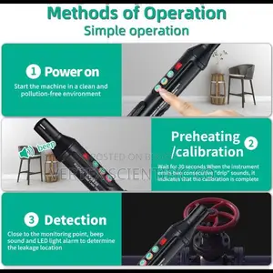 Mastfuyi FY8830 Professional Gas Leak Detector
