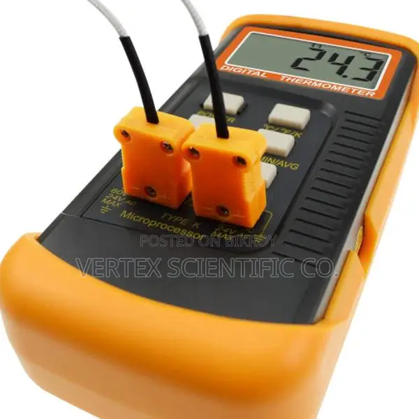 Digital K-Type Dual-CH Thermocouple Thermometer