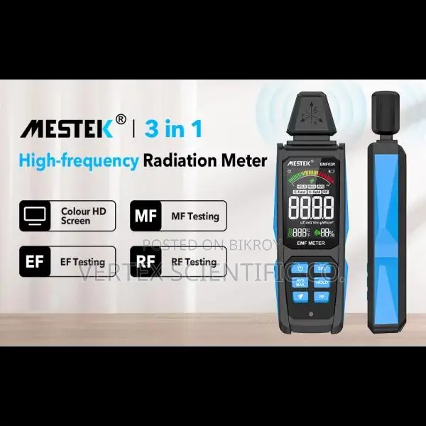 Mestek EMF02R EMF 30MHz-8GHz Electromagnetic Radiation Meter