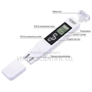 TDS & EC Digital Temperature Conductivity Meter
