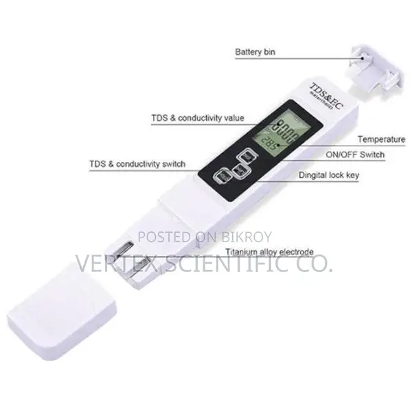 TDS & EC Digital Temperature Conductivity Meter