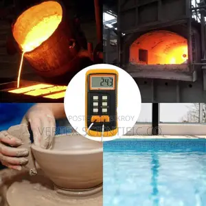 Digital K-Type Dual-CH Thermocouple Thermometer