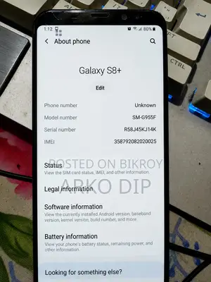 Samsung Galaxy S8+ 128 GB Silver