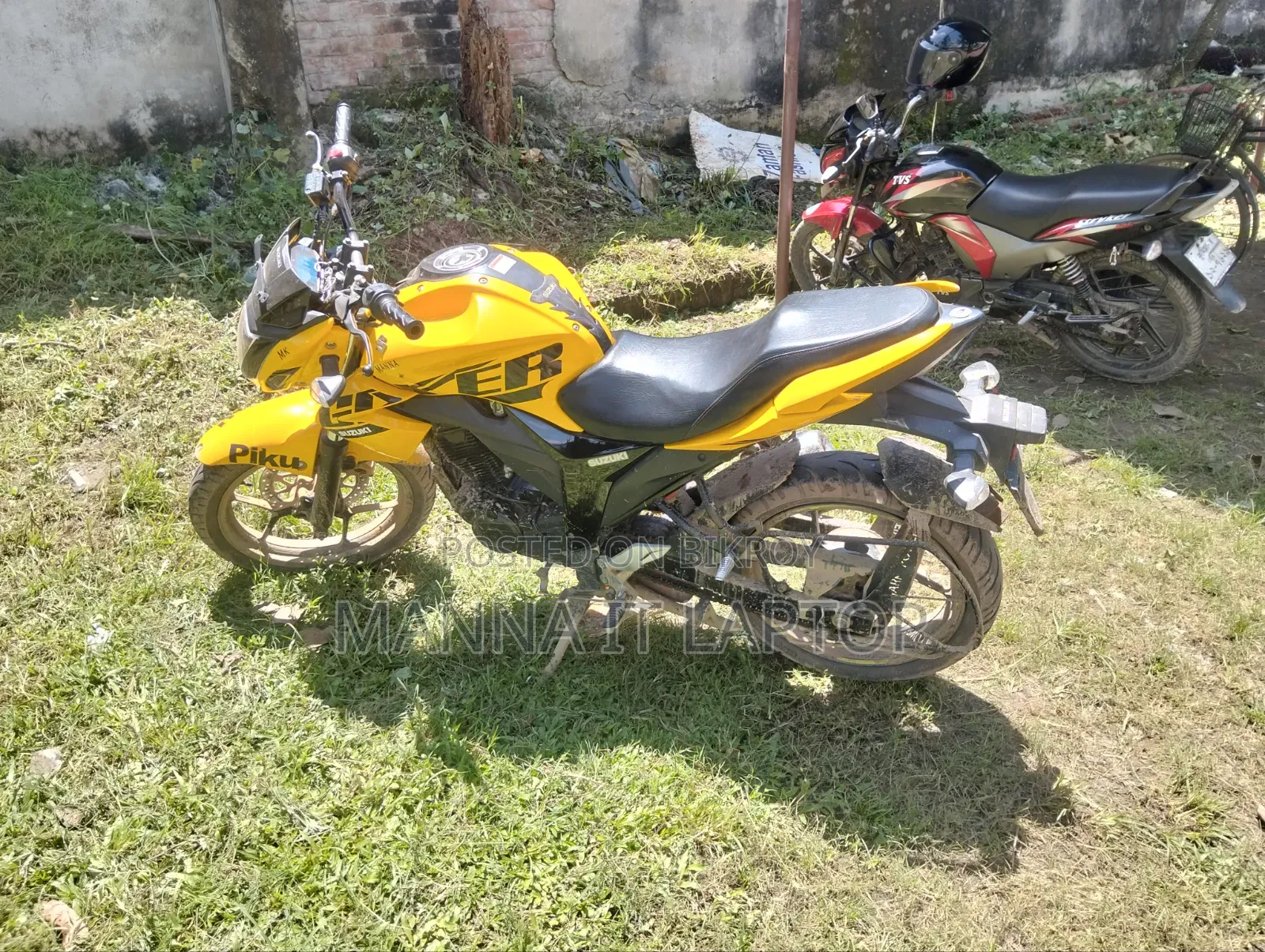 Suzuki Gixxer 2025 Yellow