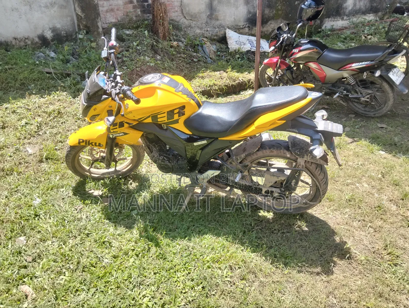 Suzuki Gixxer 2025 Yellow