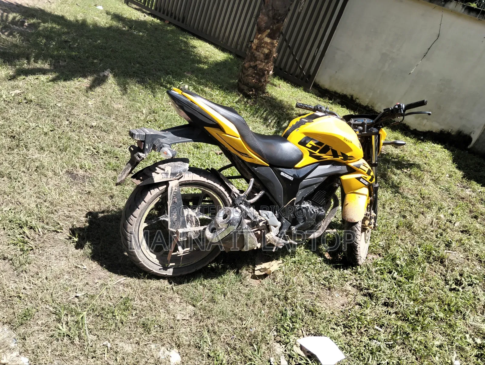 Suzuki Gixxer 2025 Yellow