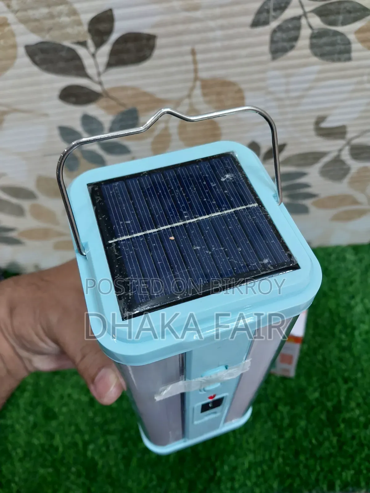 সোলার এলইডি ইরমার্জেন্সি রিচার্জেবল লাইট। মডেল নম্বর: ওয়াইজি-৮০১১ইউ