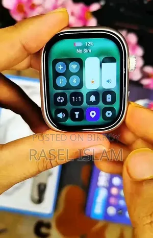 নতুন S11 Plus 5G স্মার্টওয়াচ সিম ওয়াইফাই ক্যামেরা অ্যাপ সাপোর্ট