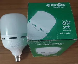 18 Watt Super Star Emergency Lamp 2.5 Hours Backup, Pin Holder