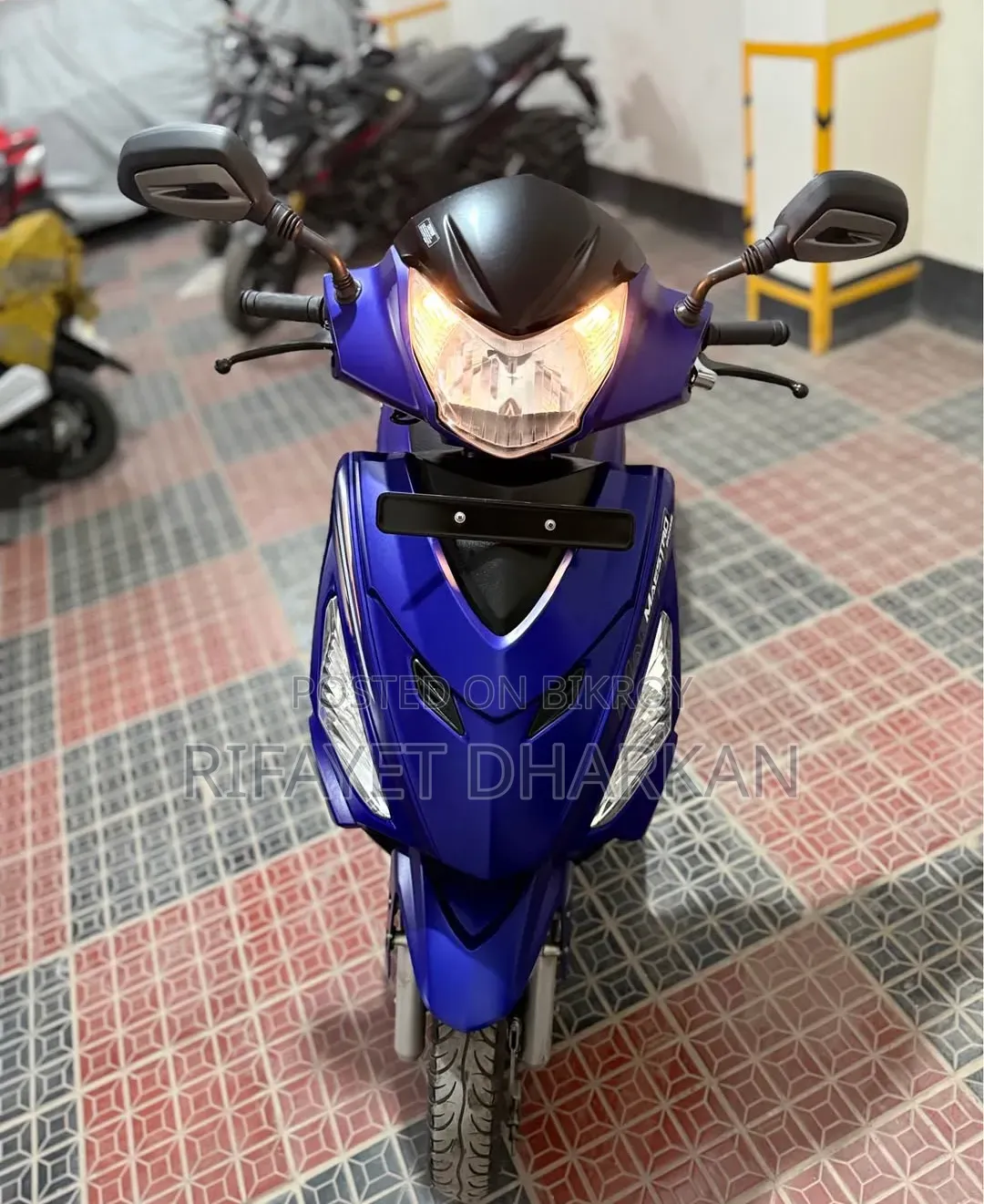 Hero Maestro Edge 110 2023 Blue