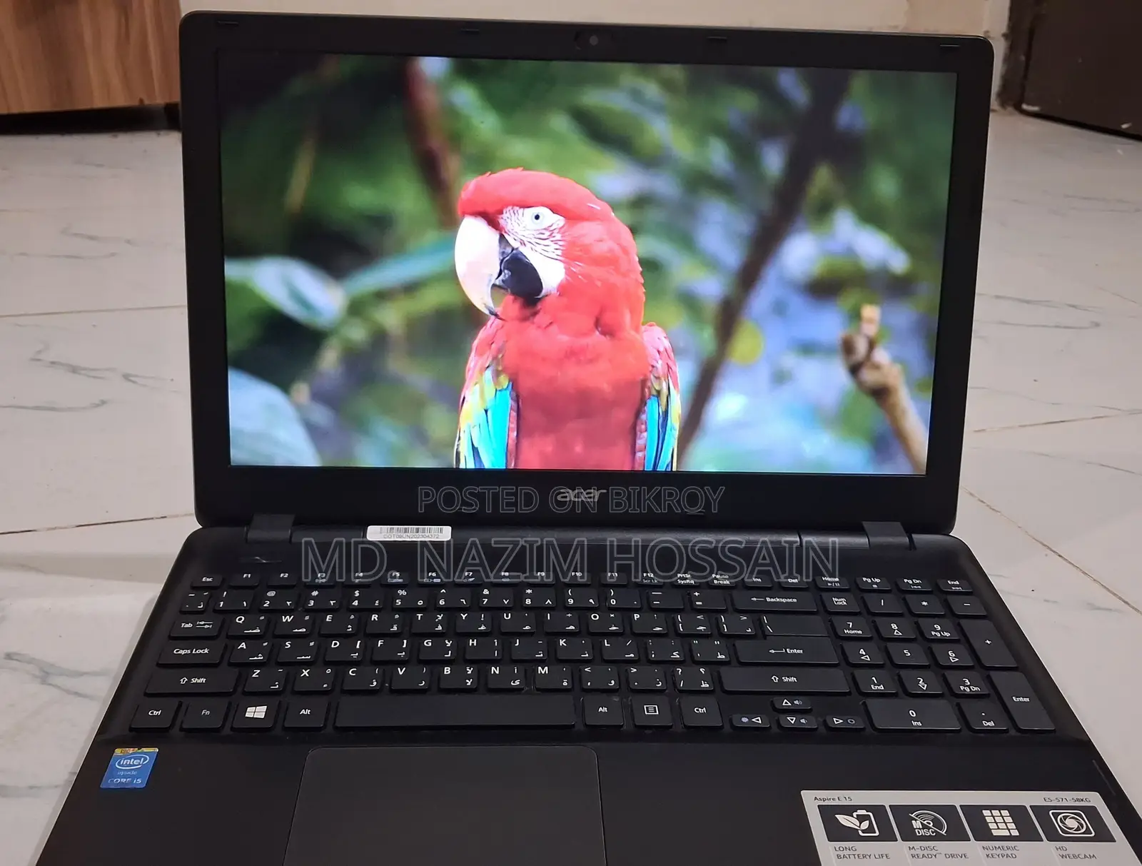 Laptop Acer Aspire 5 4GB Intel Core i5 HDD 500GB