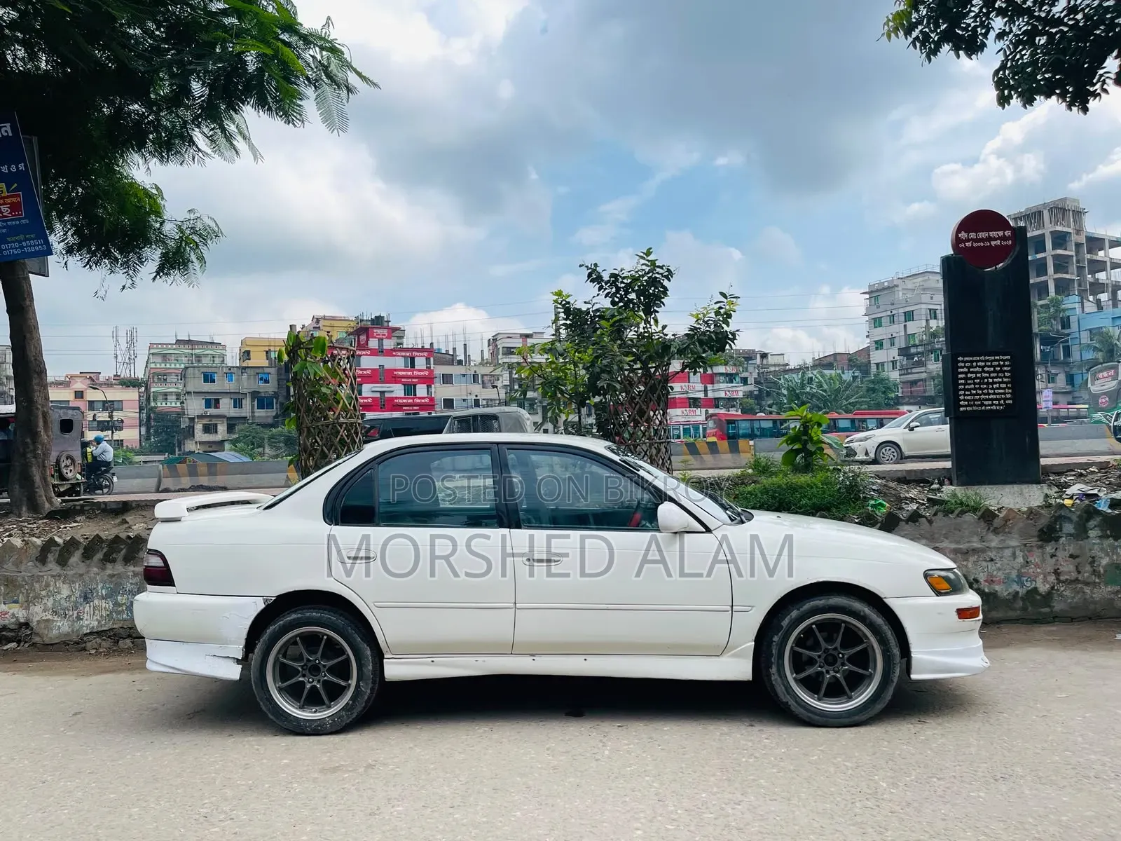 টয়োটা করোল্লা অটোমেটিক ১৯৯৪ সাদা