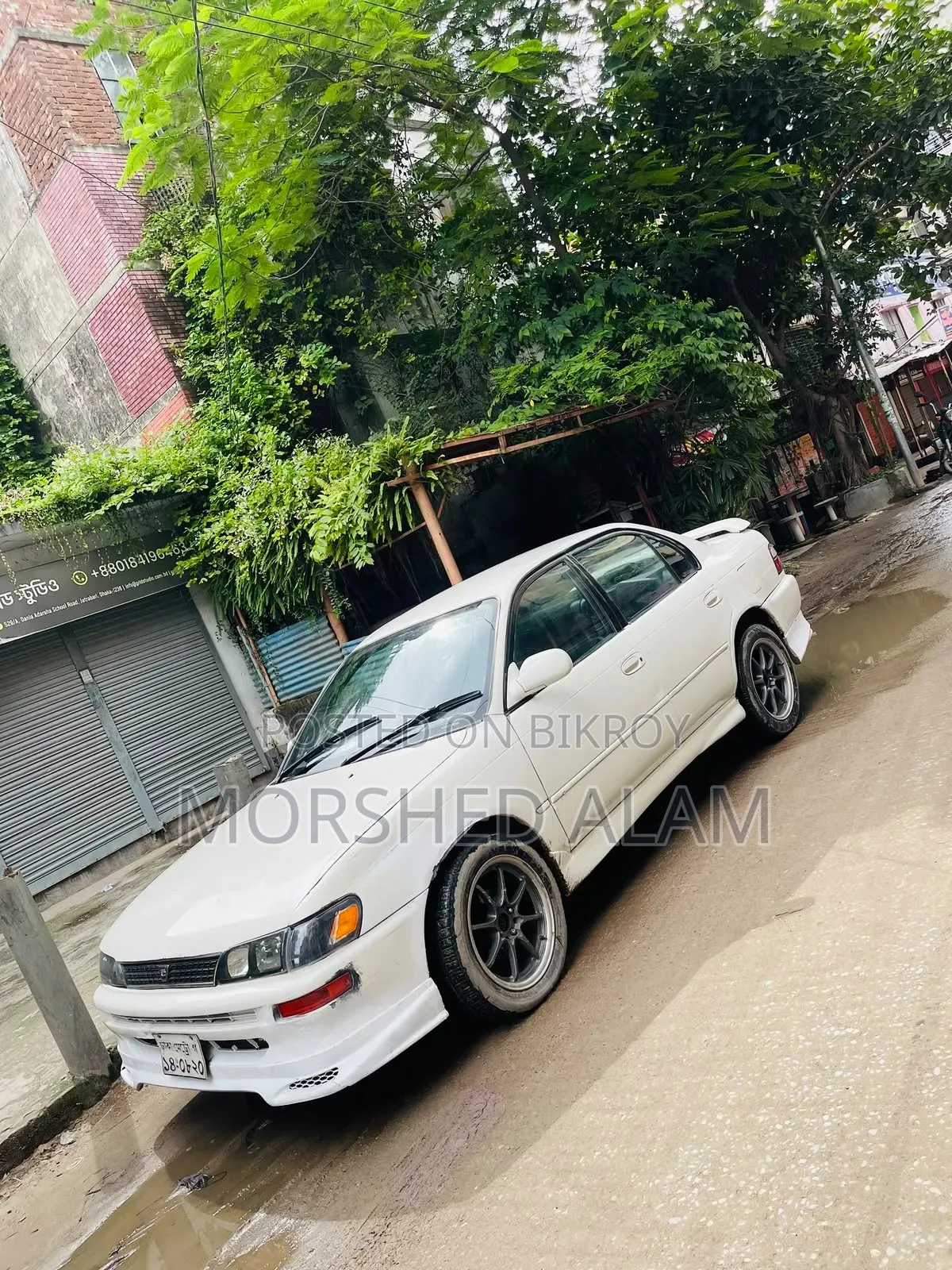 টয়োটা করোল্লা অটোমেটিক ১৯৯৪ সাদা