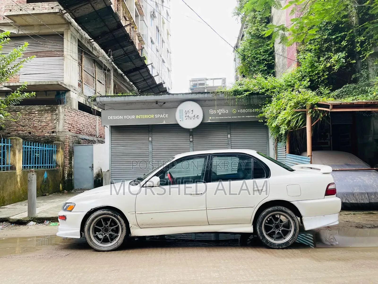 টয়োটা করোল্লা অটোমেটিক ১৯৯৪ সাদা