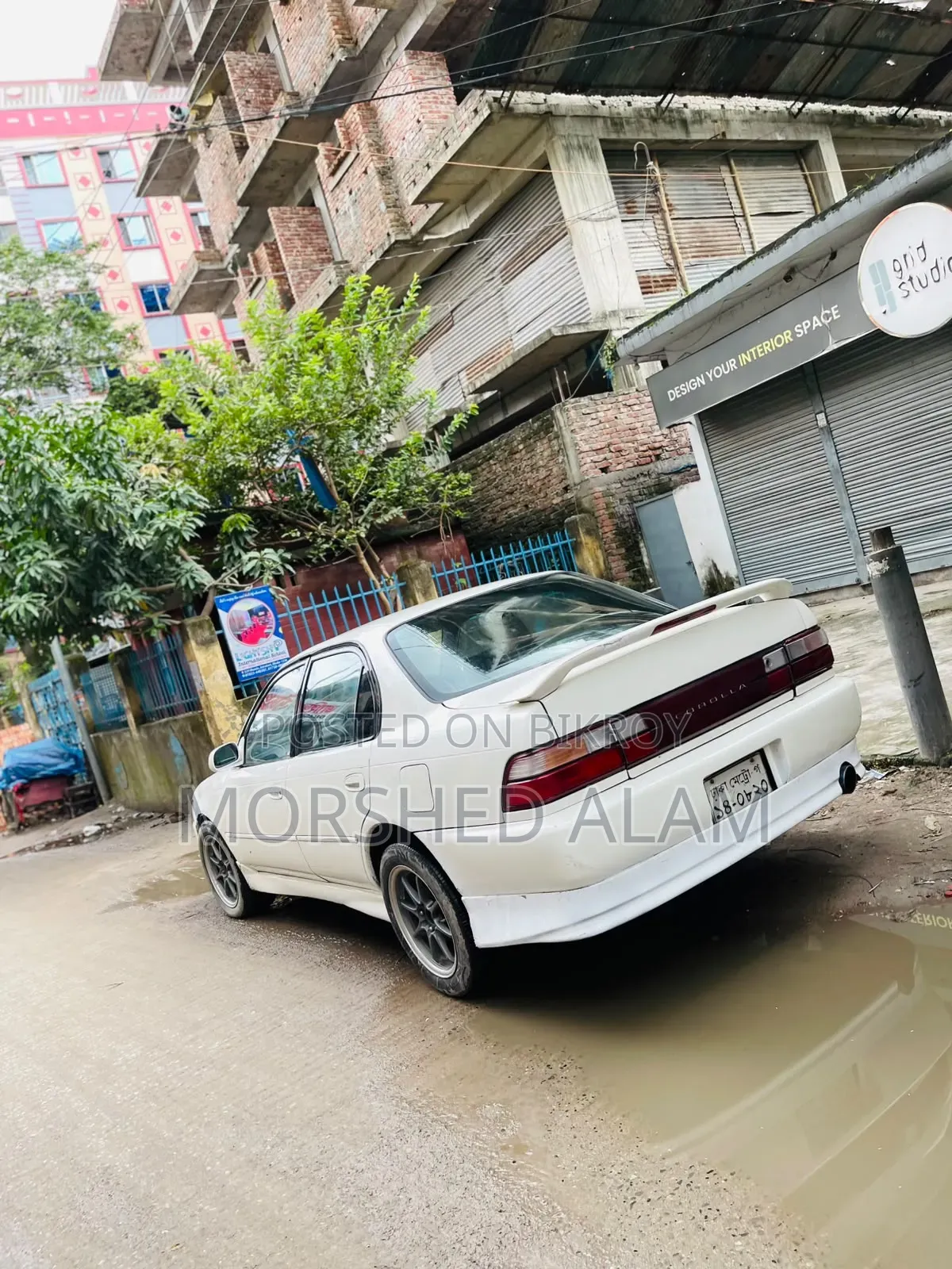 টয়োটা করোল্লা অটোমেটিক ১৯৯৪ সাদা