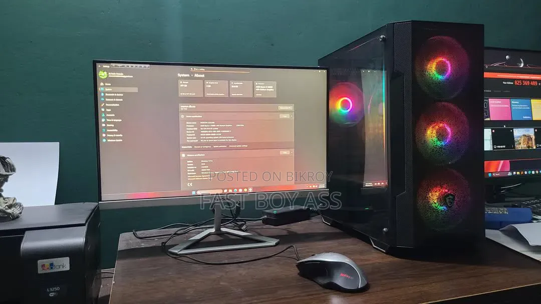 Desktop Computer 16GB AMD Ryzen 5 SSD 256GB