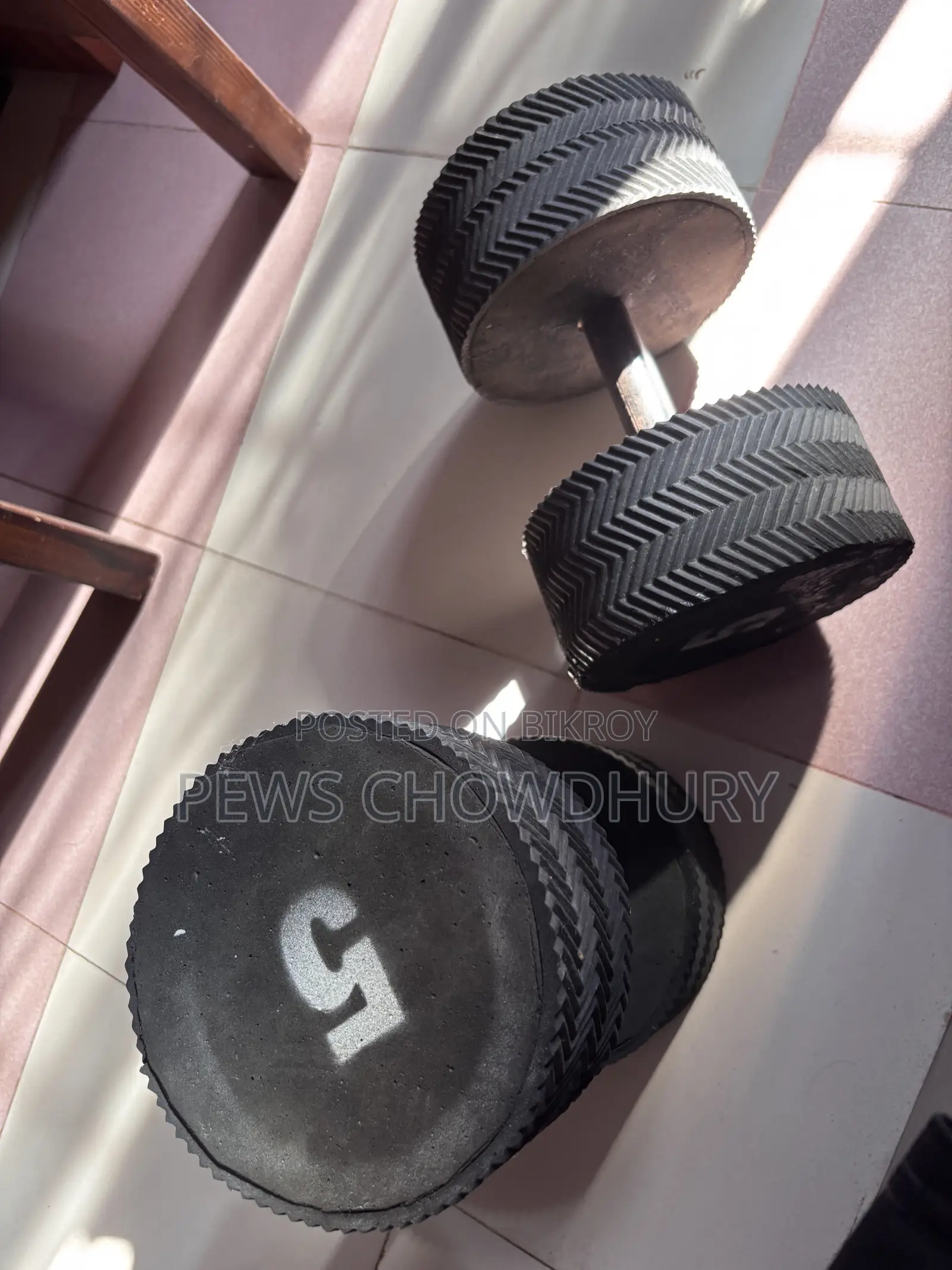 5 Kg Dumbell Pair