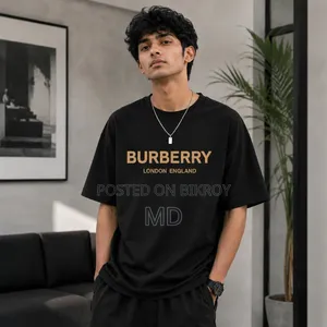 গেঞ্জি  Premium Cotton Drop Shoulder T-Shirt   স্টাইল + কমফোর্ট—দ: