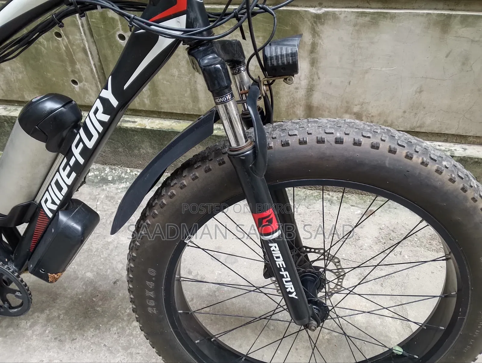Electric Fat Bike/Cycle