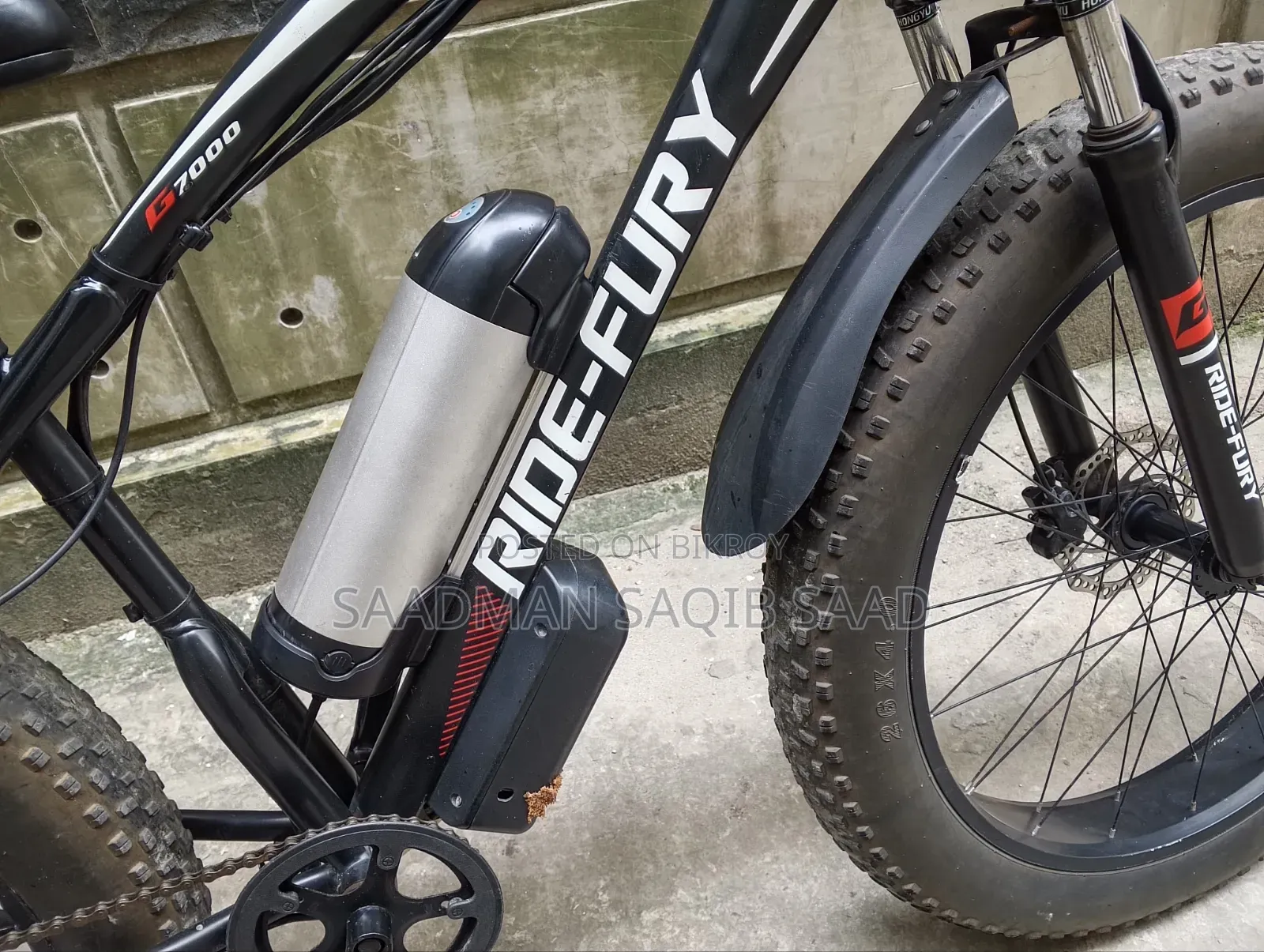 Electric Fat Bike/Cycle