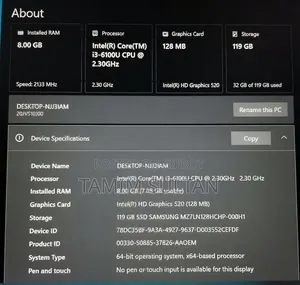 Laptop Lenovo ThinkPad L470 8GB Intel Core i3 SSD 128GB
