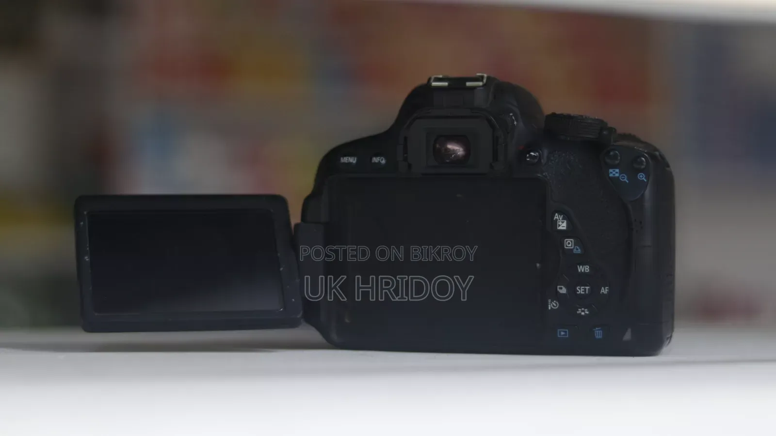 Canon Eos Camera 700D With Lens