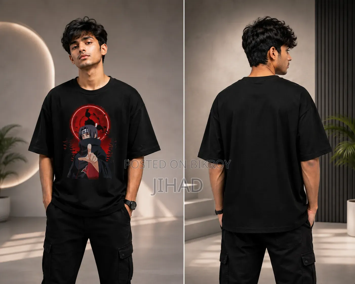 Stylish Drop Shoulder T-Shirt | 100% Cotton
