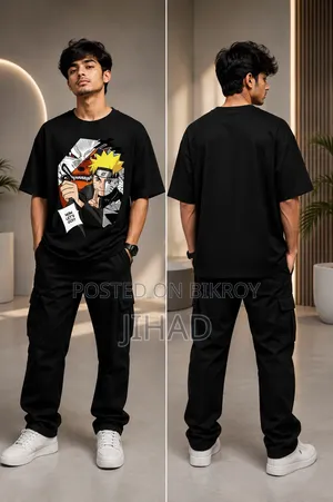Stylish Drop Shoulder T-Shirt | 100% Cotton