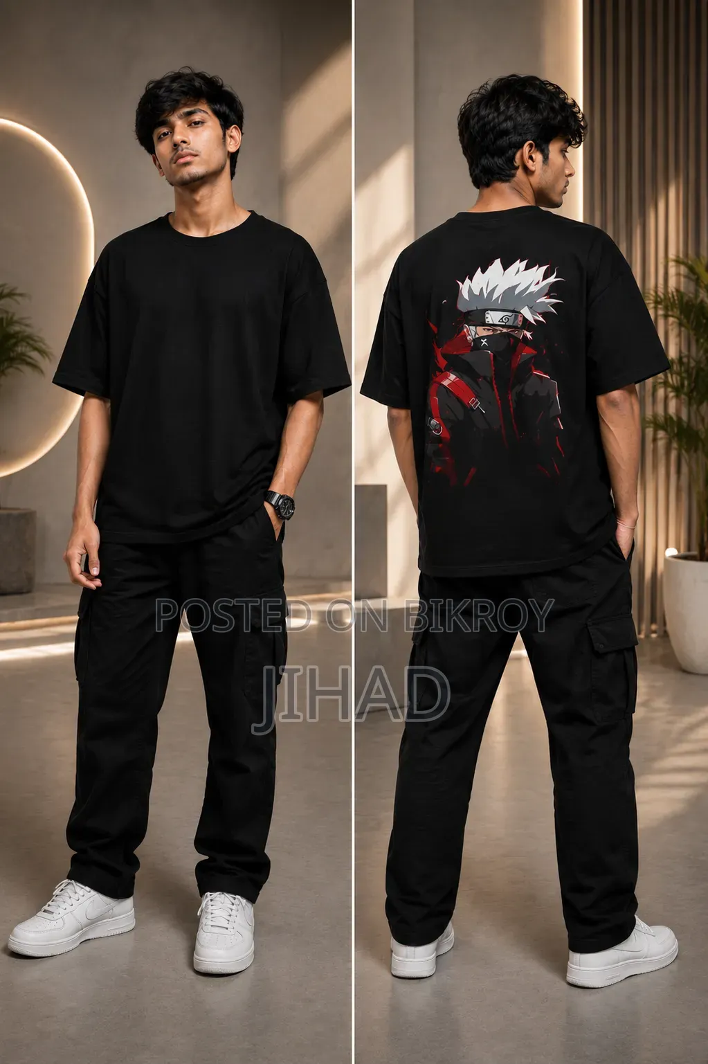 Stylish Drop Shoulder T-Shirt | 100% Cotton