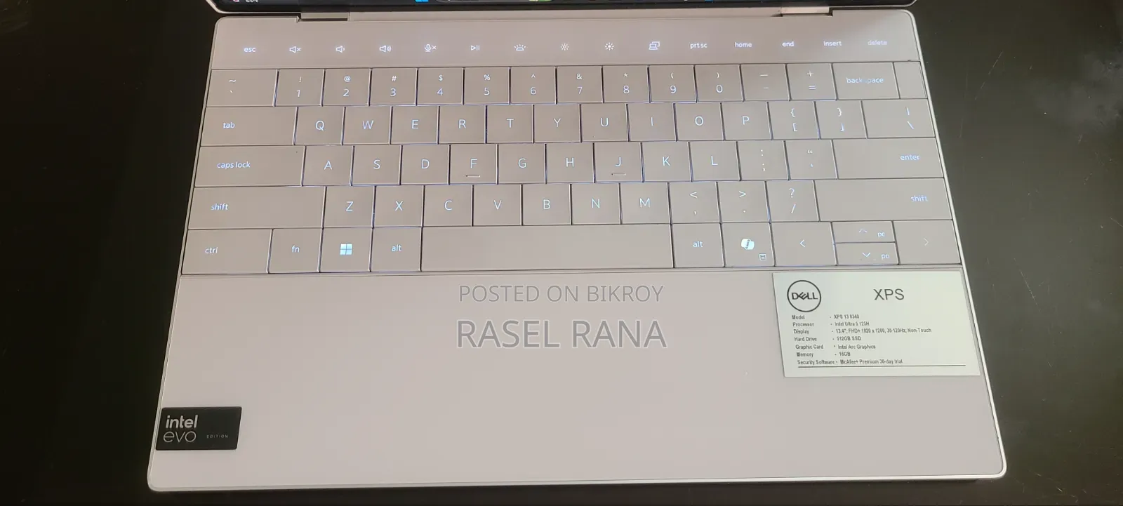 Laptop Dell Adamo XPS 16GB Intel Core Ultra 5 SSD 512GB