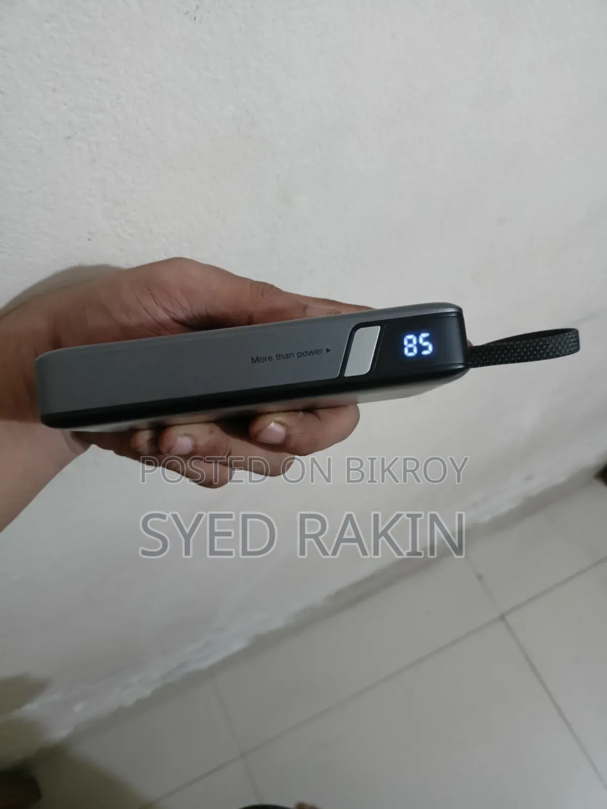 (ওয়ারেন্টি) UGreen 67w 20000 MAH পাওয়ার ব্যাংক বিল্ট-ইন ব্রেইডেড ক্যাবল সহ