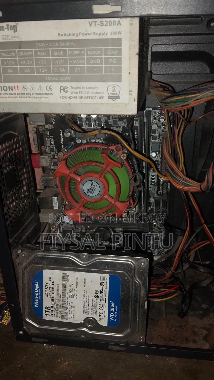 Gigabyte GA-H110MSTX-HD3-ZK 4GB Intel Pentium HDD+SSD 1T