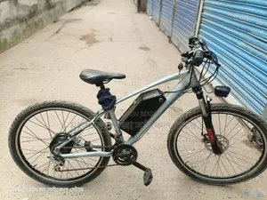 Electric Cycle, Runs 40 Kilometers, New Motor New Battery With Cash Memo