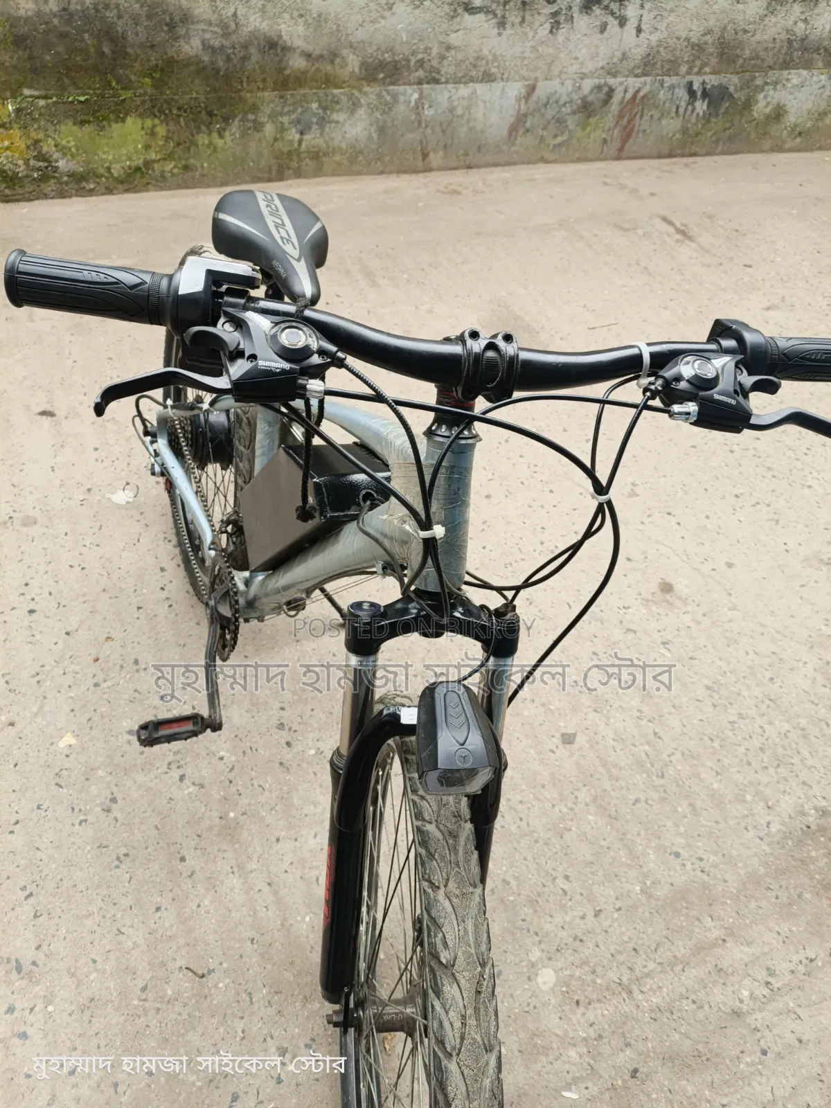Electric Cycle, Runs 40 Kilometers, New Motor New Battery With Cash Memo