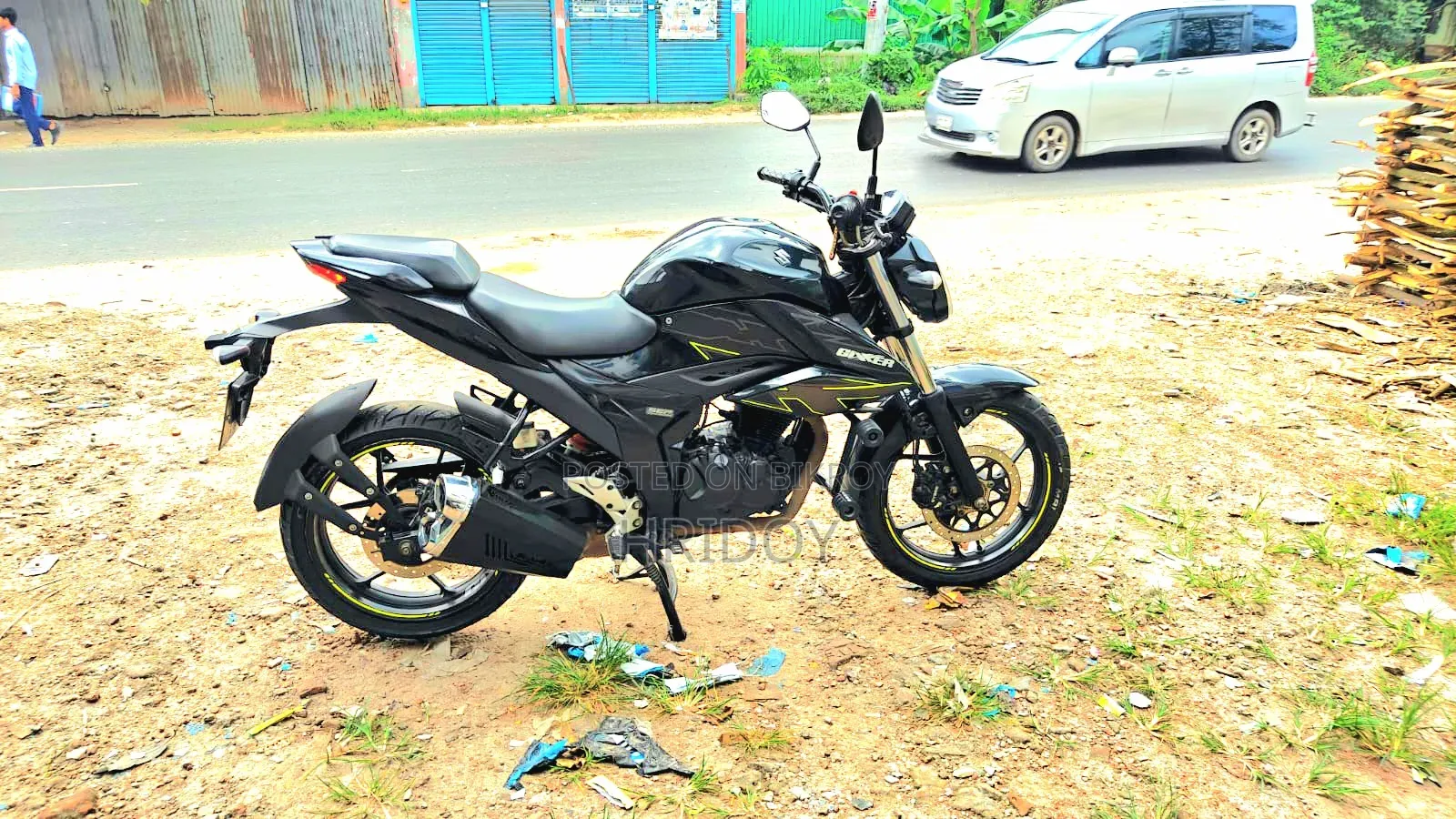 Suzuki Gixxer 2023 Black