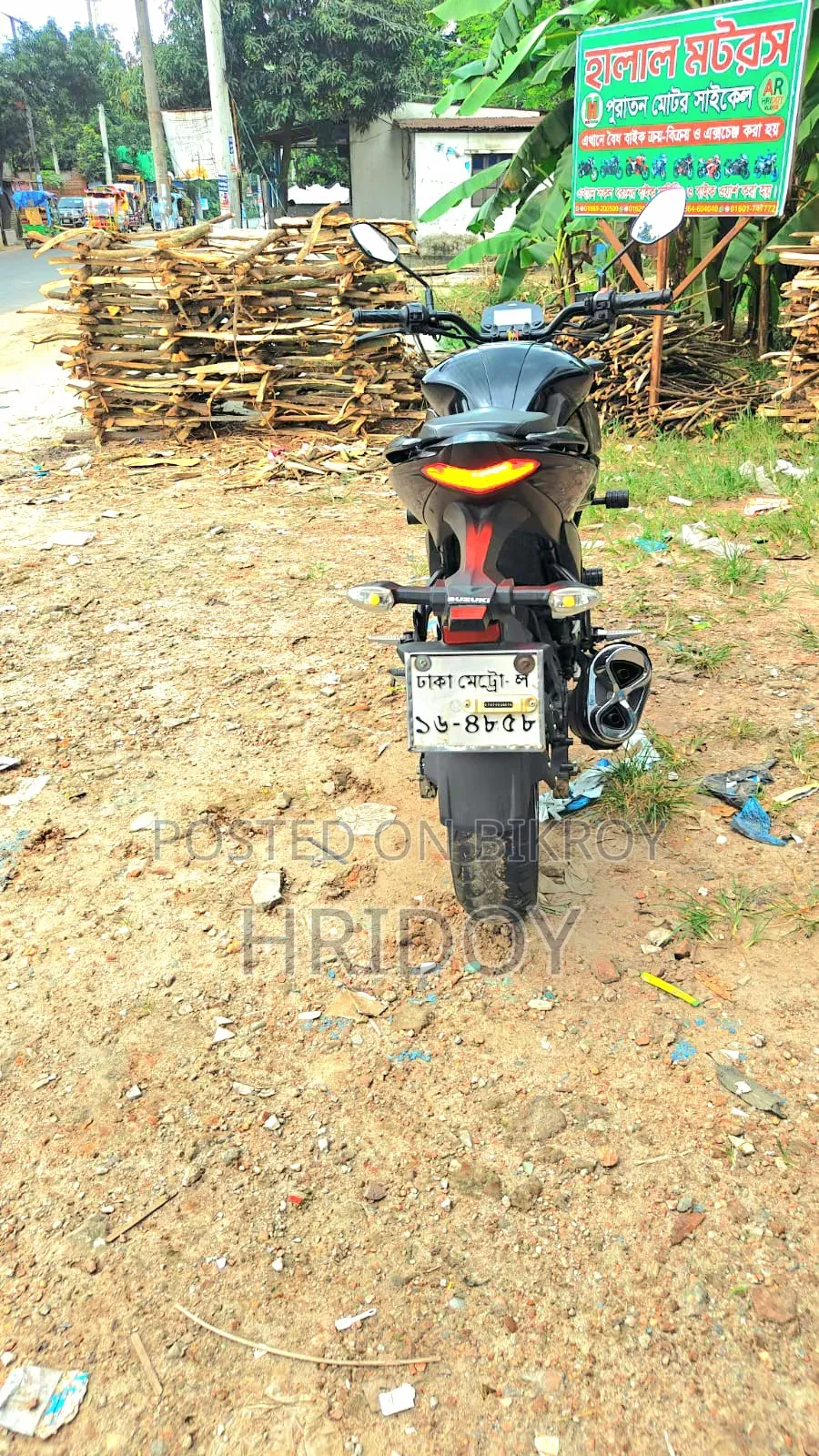 Suzuki Gixxer 2023 Black