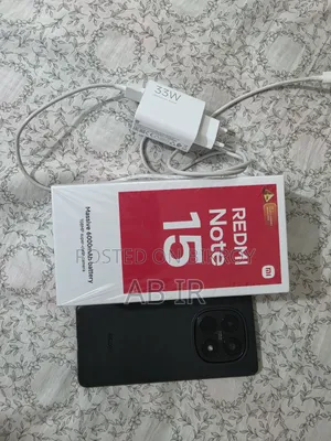 New Xiaomi Redmi Note 15 128 GB Black