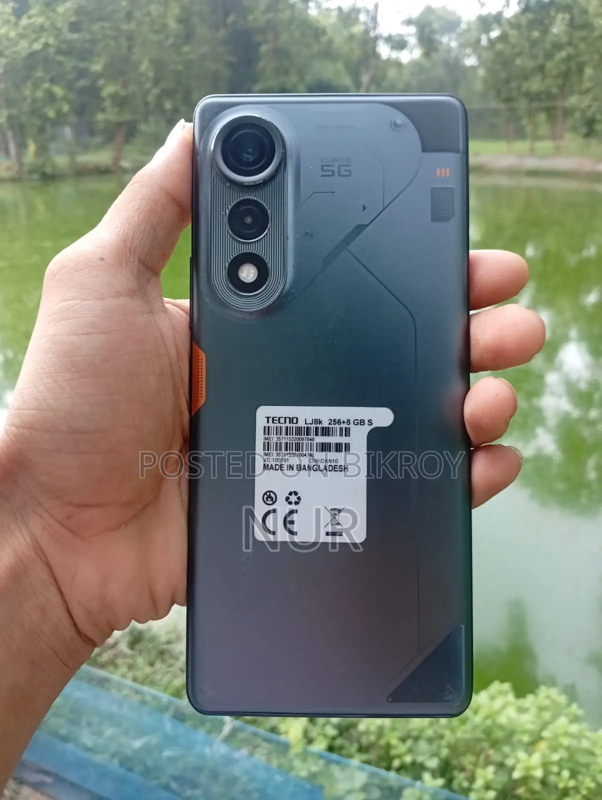 Tecno Pova 5G 128 GB Black