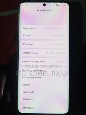 Xiaomi Redmi Note 13 Pro+ 256 GB Black