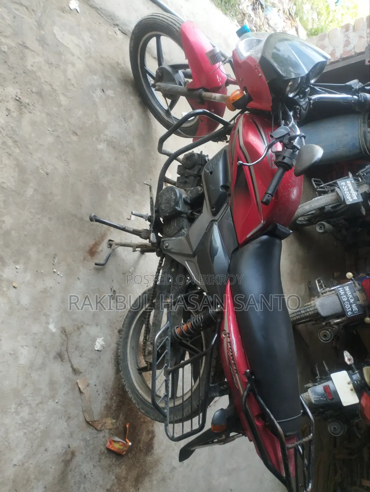 H Power Zaara-100 2016 Red