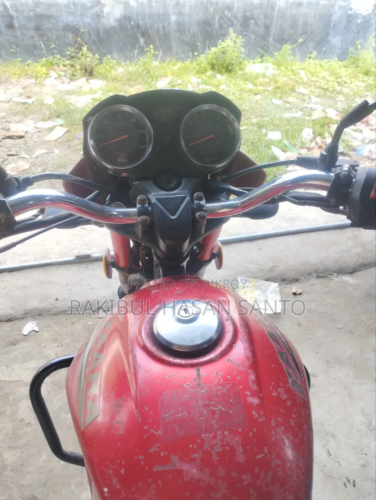 H Power Zaara-100 2016 Red