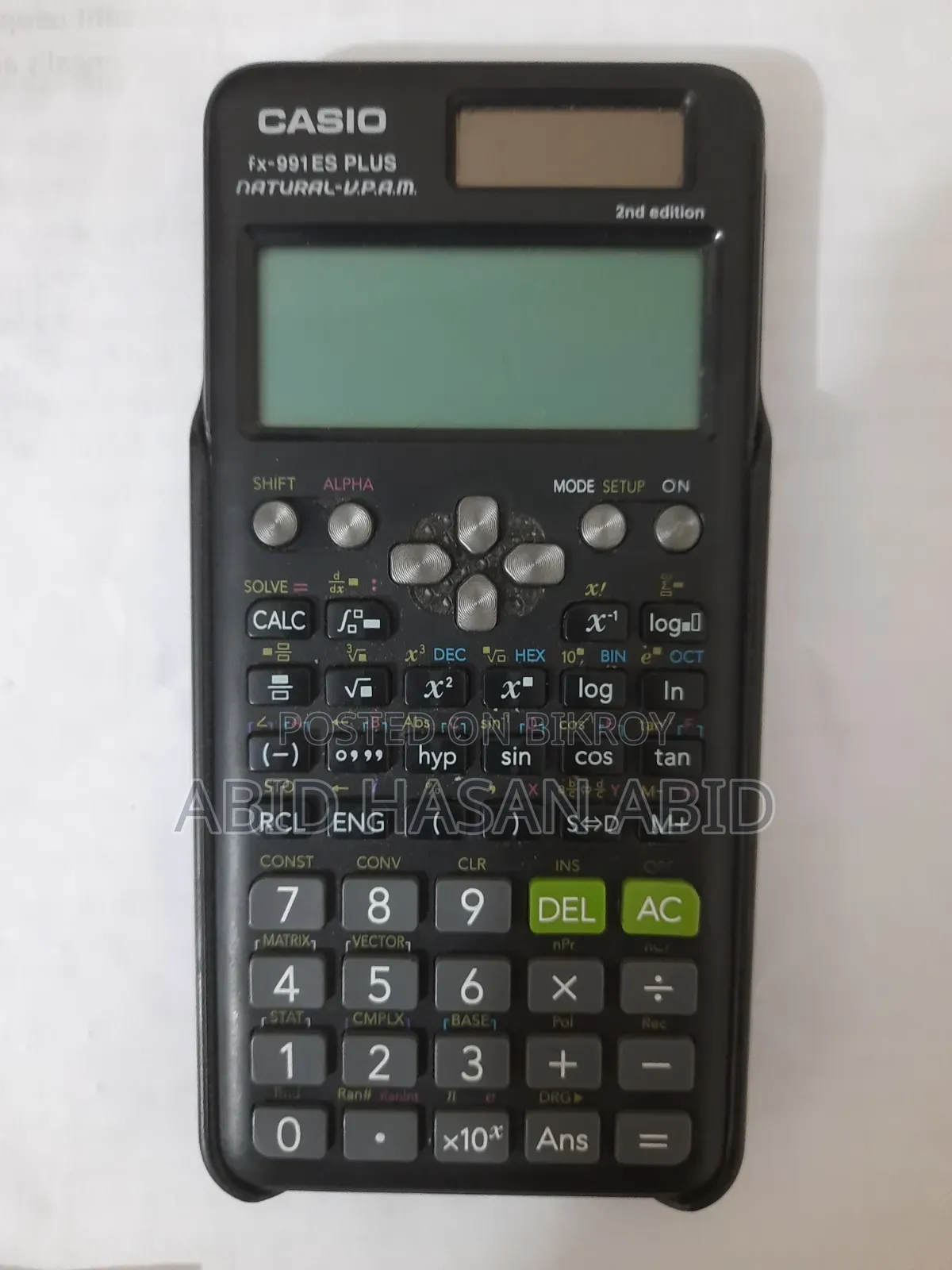 Original Authentic Casio Fx-991 Esplus Calculator. 2nd Edition. Used.